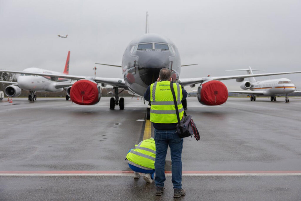 WEF 2024 Flughafen Zürich